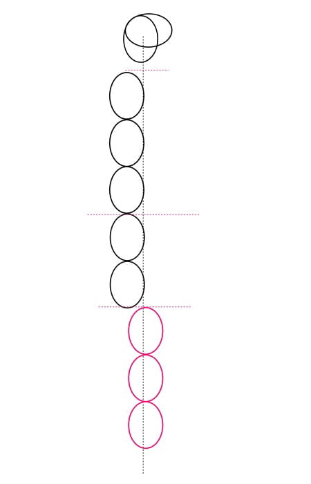 how to draw figure in side view pose for fashion design sketches step 2 &ndash; body, fashion figure, profile, side view &ndash; How to draw side view poses