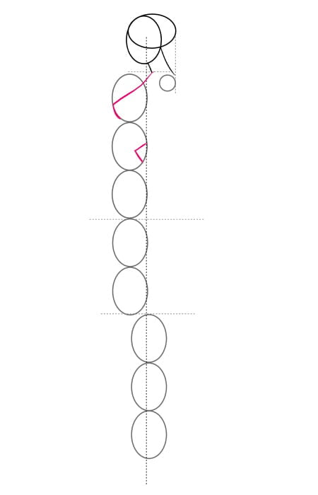 how to draw figure in side view pose for fashion design sketches step 4 &ndash; body, fashion figure, profile, side view &ndash; How to draw side view poses