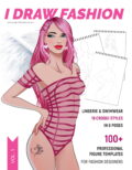 01 Lingerie Sketchbook cover 100 Professional Figure Templates for Fashion Designers &ndash; Lingerie Swimwear