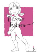 Little Girl Fashion Template - kids croquis