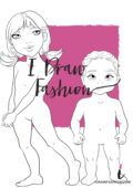 Little girl and baby boy fashion template - kids children croquis