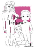Little girl, baby and boy fashion template - kids children croquis
