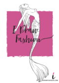 Mermaid Figure Template - Fantasy fashion croquis