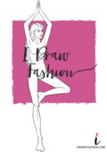 Yoga Fashion Template - women croqui for sportswear 
