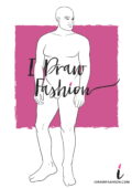 Plus Size Fashion Template - men croqui