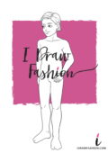 Little Boy Fashion Template - kids croquis