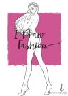 Woman Fashion Template - 9 heads figure croqui front view back view pose