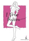 Back View Fashion Template - women croquis