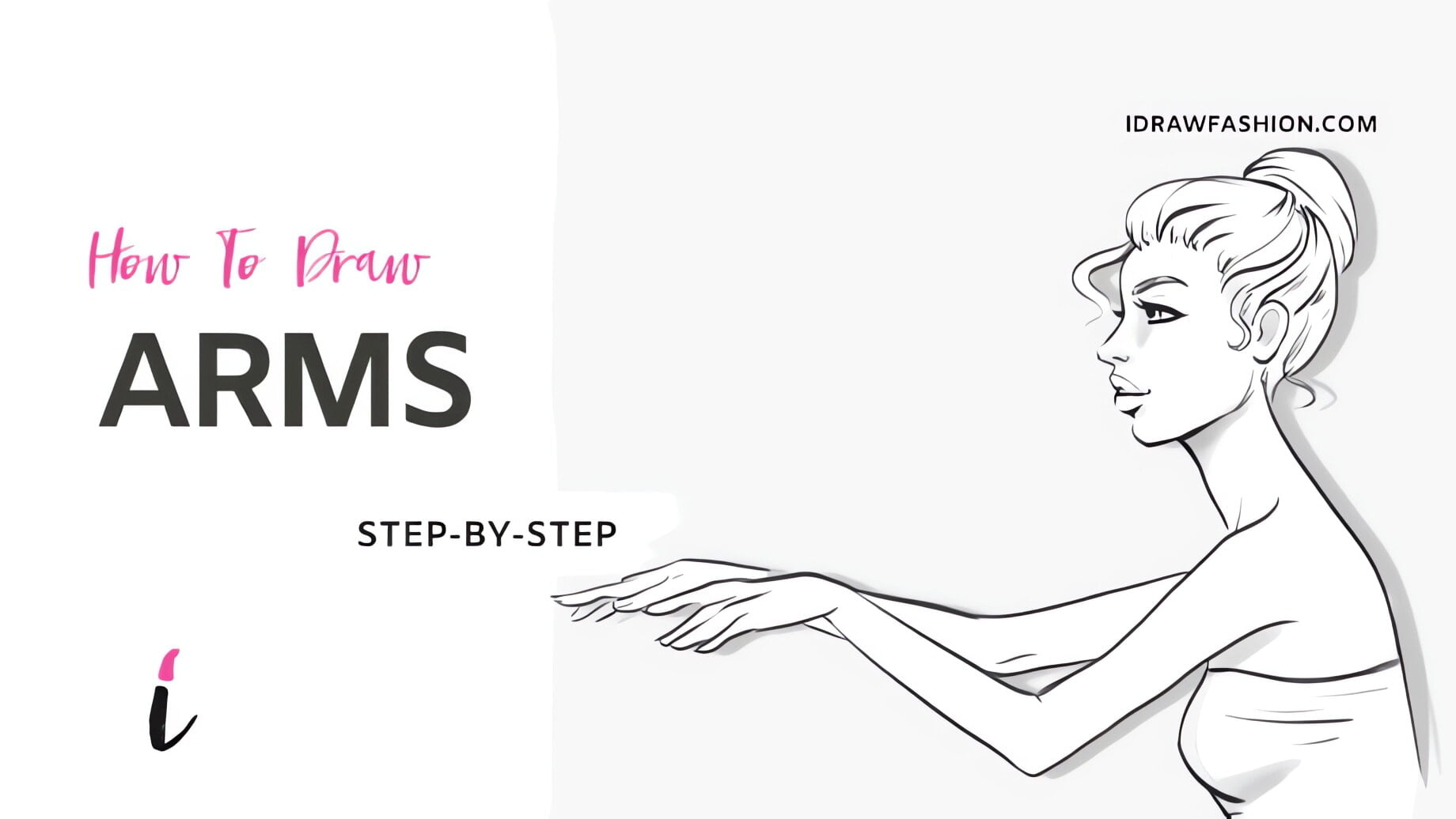 How To Draw Arms step by step tutorial cover &ndash; Body &ndash; How to draw arms