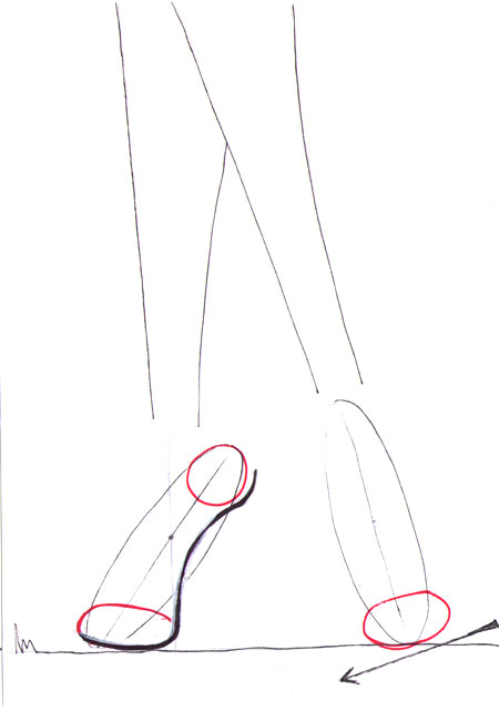 How to draw boots step 3 &ndash; accessories, boots, heels, shoes &ndash; How to draw boots