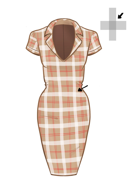 How to draw burberry check pattern step 6 &ndash; burberry, fabric, plaid &ndash; How to draw Burberry plaid