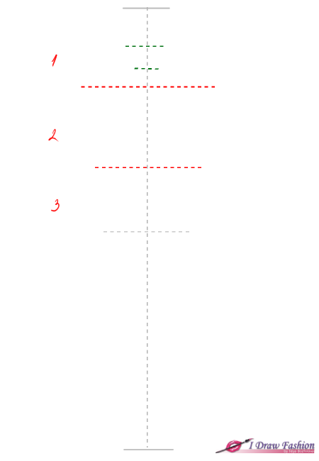 How to draw plus size fashion figure step 2 &ndash; fashion figure, figure, hairstyle, plus size &ndash; Draw plus size figures