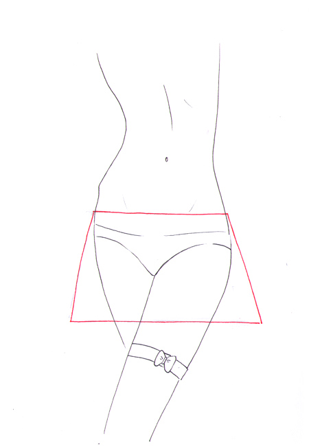 How to draw ruffles 02 1 – draw clothes, folds, ruffle, skirt – How to draw a ruffle skirt
