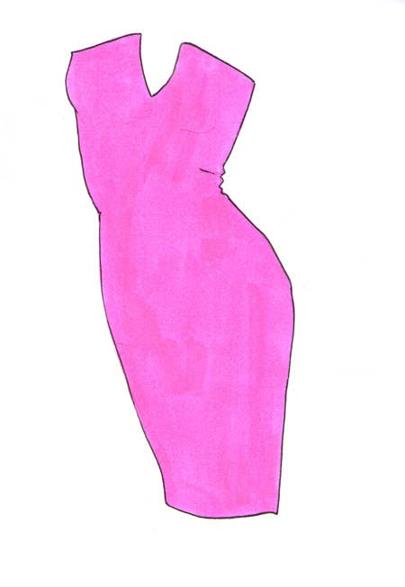 How to draw sequins step 1 &ndash; draw clothes, fabric, sequins, textile &ndash; How to draw sequins