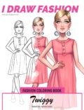 Twiggy coloring book for fashion designers cover – Twiggy