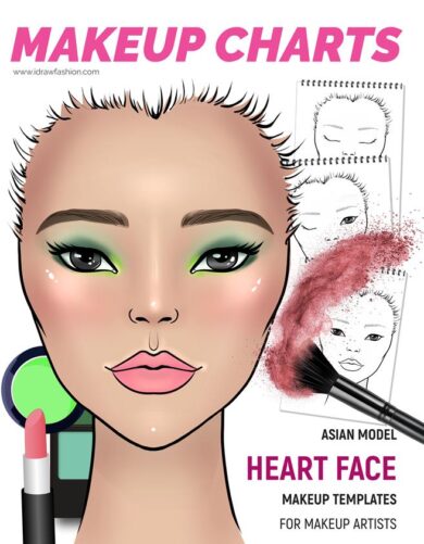 Asian Model- Heart