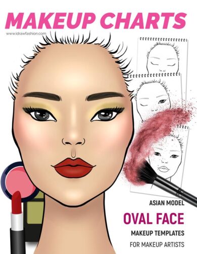 Asian Model- Oval