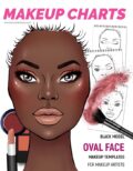 face chart black model oval &ndash; Black Model- Oval