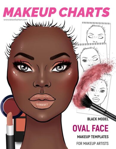 Black Model- Oval