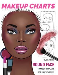face chart black model round &ndash; Black Model- Round
