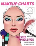 face chart white model inverted triangle &ndash; White Model- Inverted Triangle