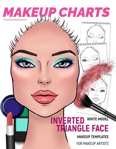White Model- Inverted Triangle