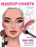 face chart white model oval &ndash; White Model- Oval