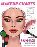 face chart white model round &ndash; White Model- Round