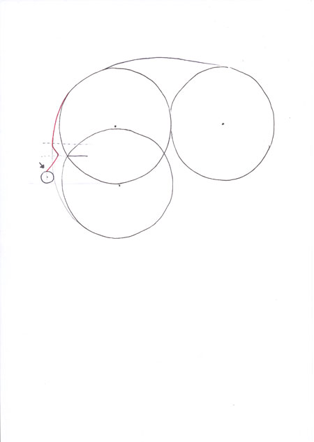 how to draw profile face step 04 &ndash; face, hairstyle, profile, sideways face &ndash; How to draw a profile