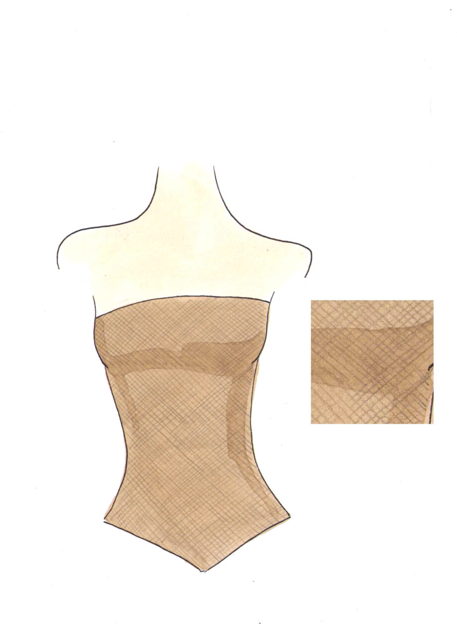 st3 &ndash; chiffon, corset, fabric, lace, transparent fabrics &ndash; How to draw lace