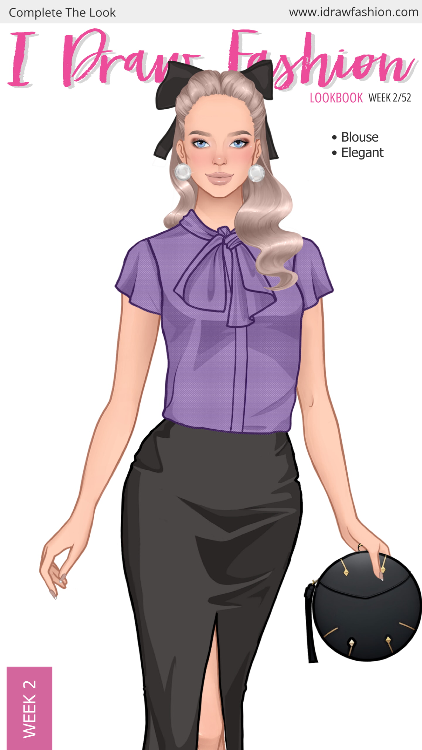 lookbook 1a &ndash; Week 2/52 - Elegant Blouse