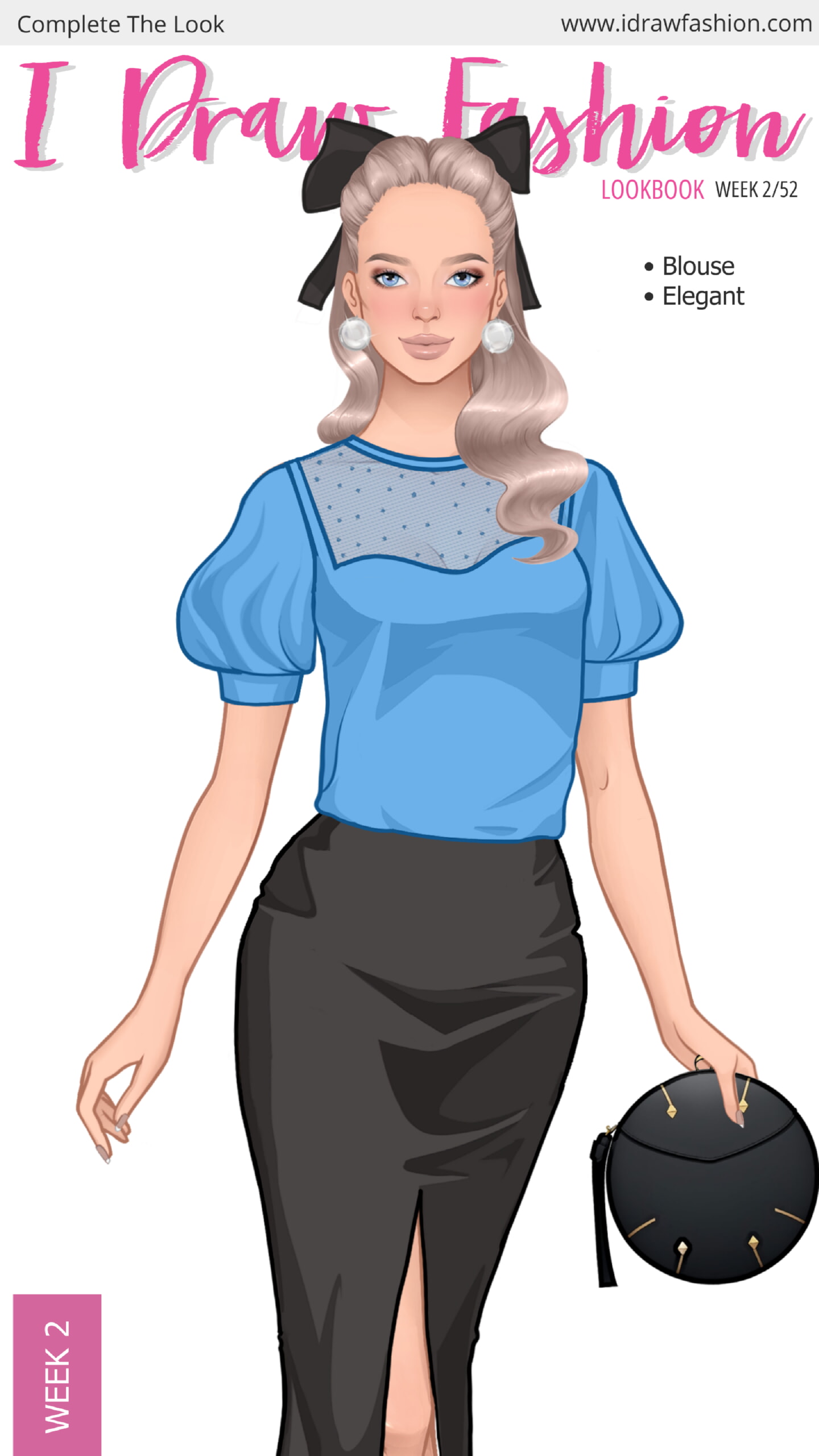 lookbook 3a &ndash; Week 2/52 - Elegant Blouse