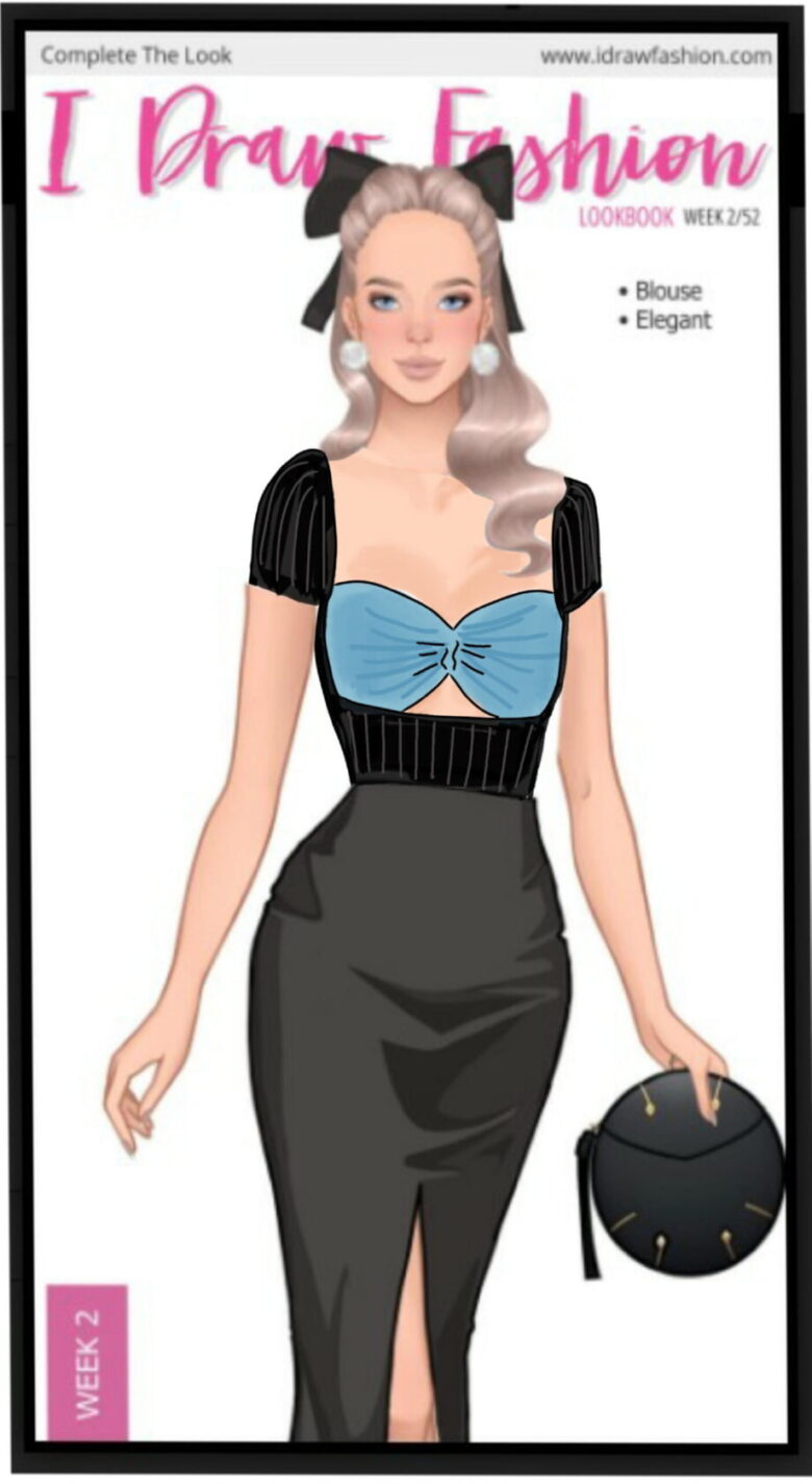 Apoorva 1 &ndash; Week 2/52 - Elegant Blouse
