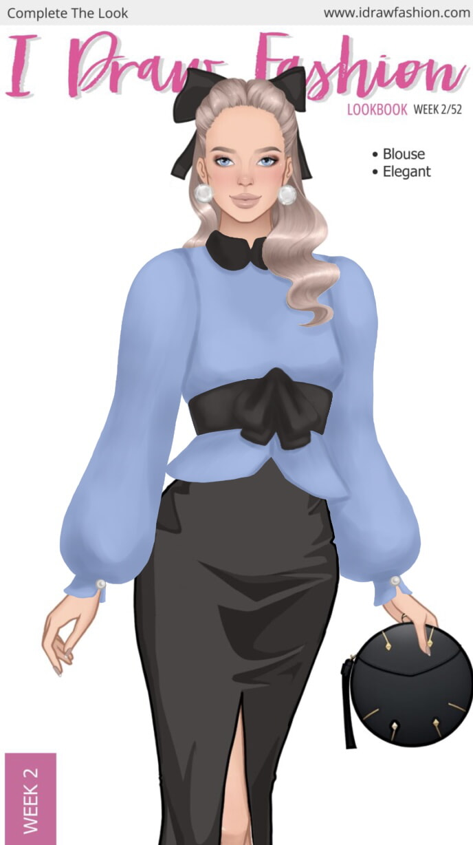 Betty &ndash; Week 2/52 - Elegant Blouse