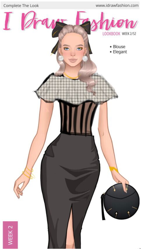 G 1 &ndash; Week 2/52 - Elegant Blouse