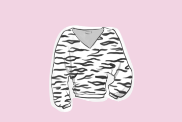 How To Draw Zebra Print step by step tutorial cover 1 &ndash; animal print, pattern, print, zebra print &ndash; How to draw zebra print