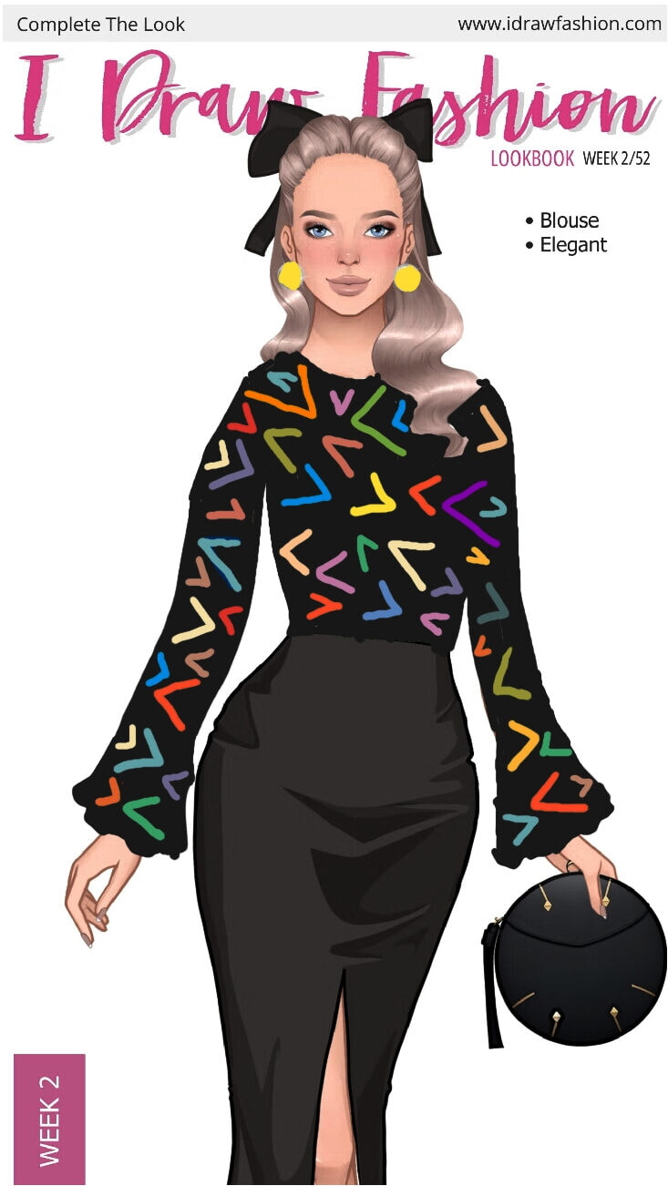 Maddie 2 &ndash; Week 2/52 - Elegant Blouse