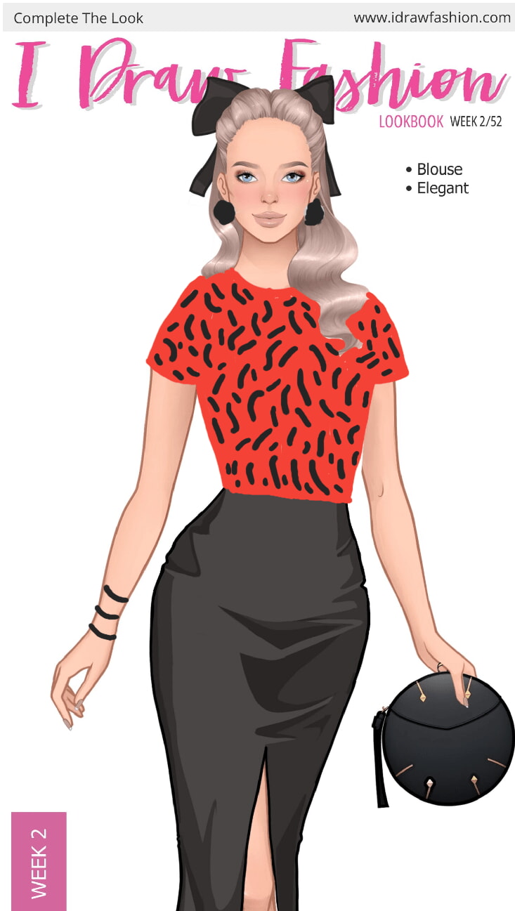 Maddie &ndash; Week 2/52 - Elegant Blouse
