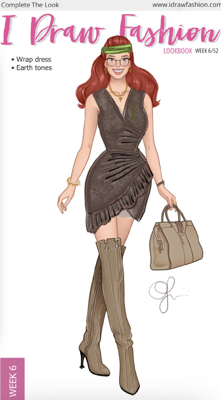 Omomomi 1 &ndash; Week 6 /52 - Wrap Dress