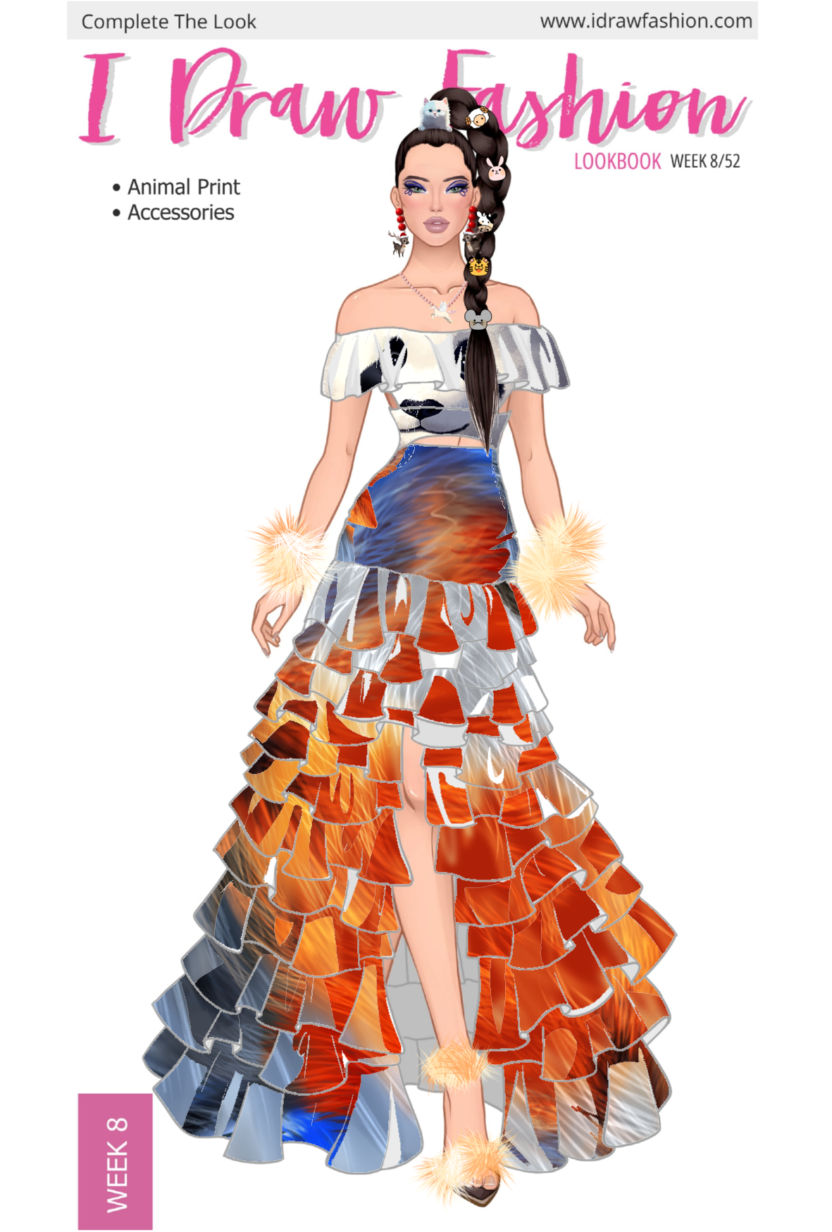 Untitled271 20240819000740 &ndash; animal print, challenge, contest, lookbook &ndash; Week 8 /52 - Animal Print