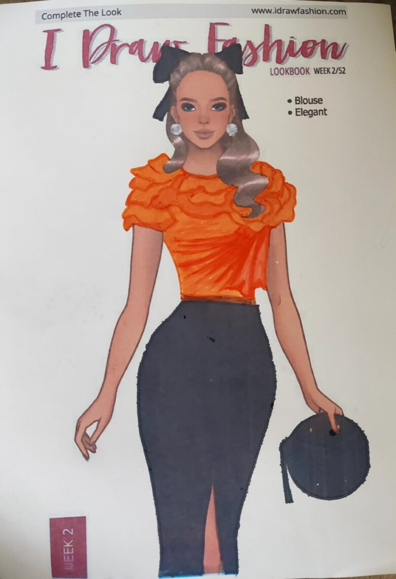 aparna &ndash; Week 2/52 - Elegant Blouse