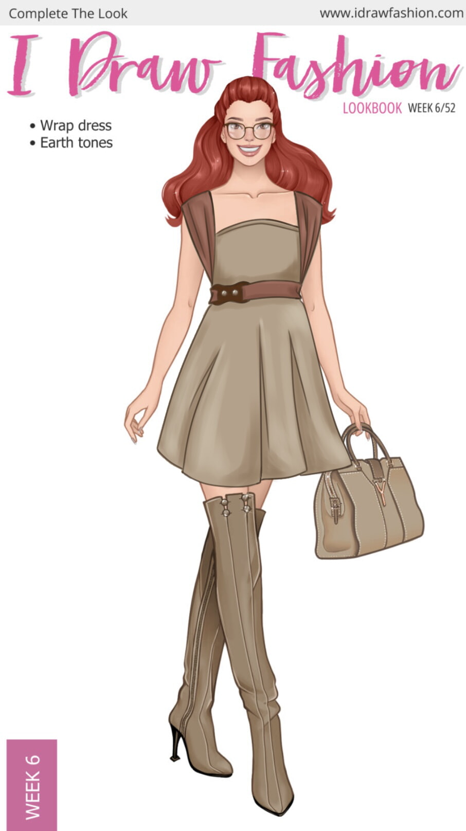 betty 4 &ndash; Week 6 /52 - Wrap Dress
