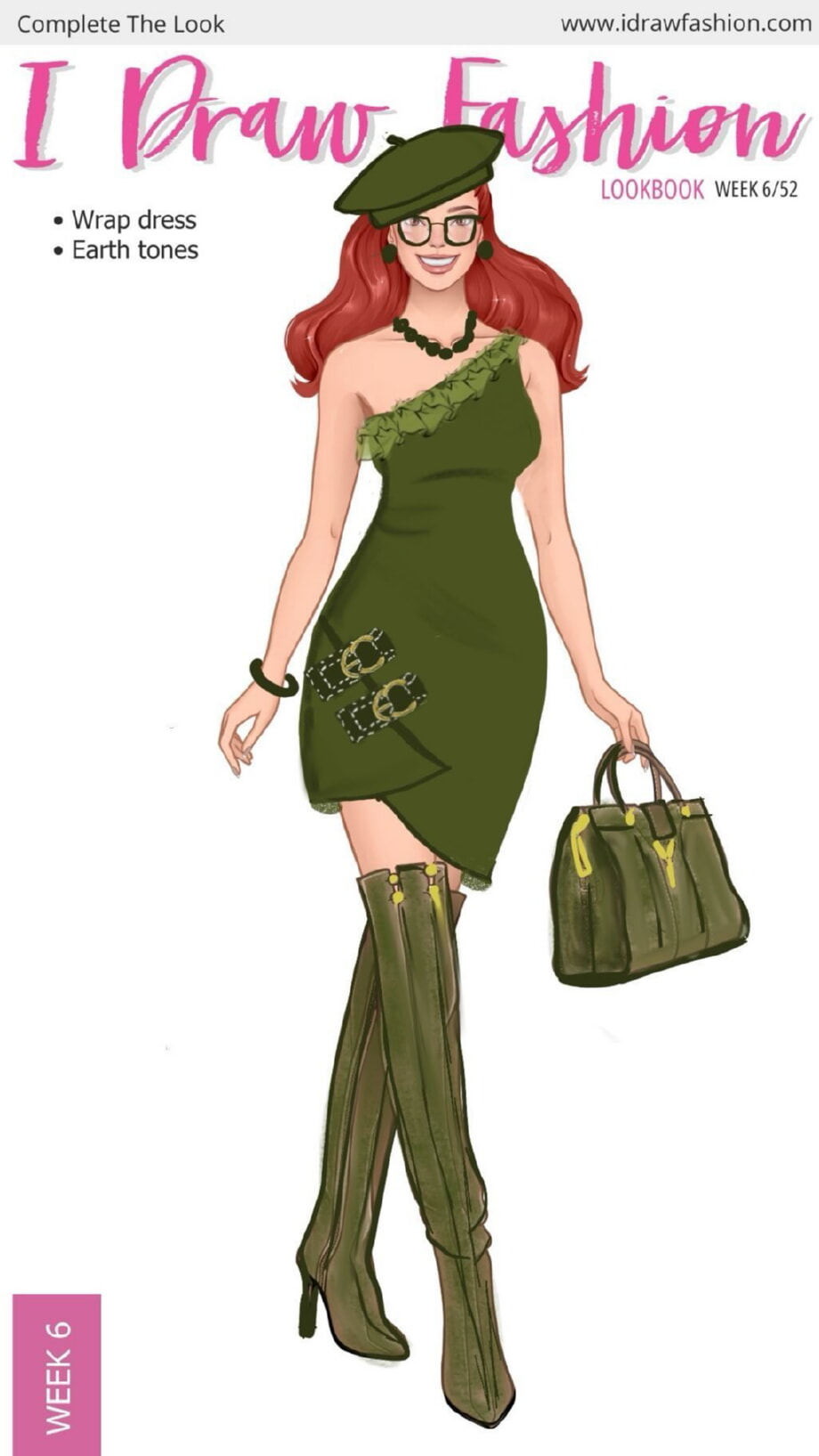 daisy 6 &ndash; Week 6 /52 - Wrap Dress
