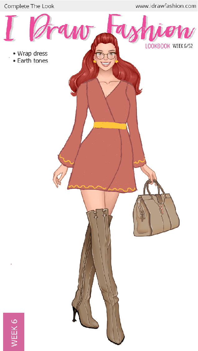 maddie 4 &ndash; Week 6 /52 - Wrap Dress