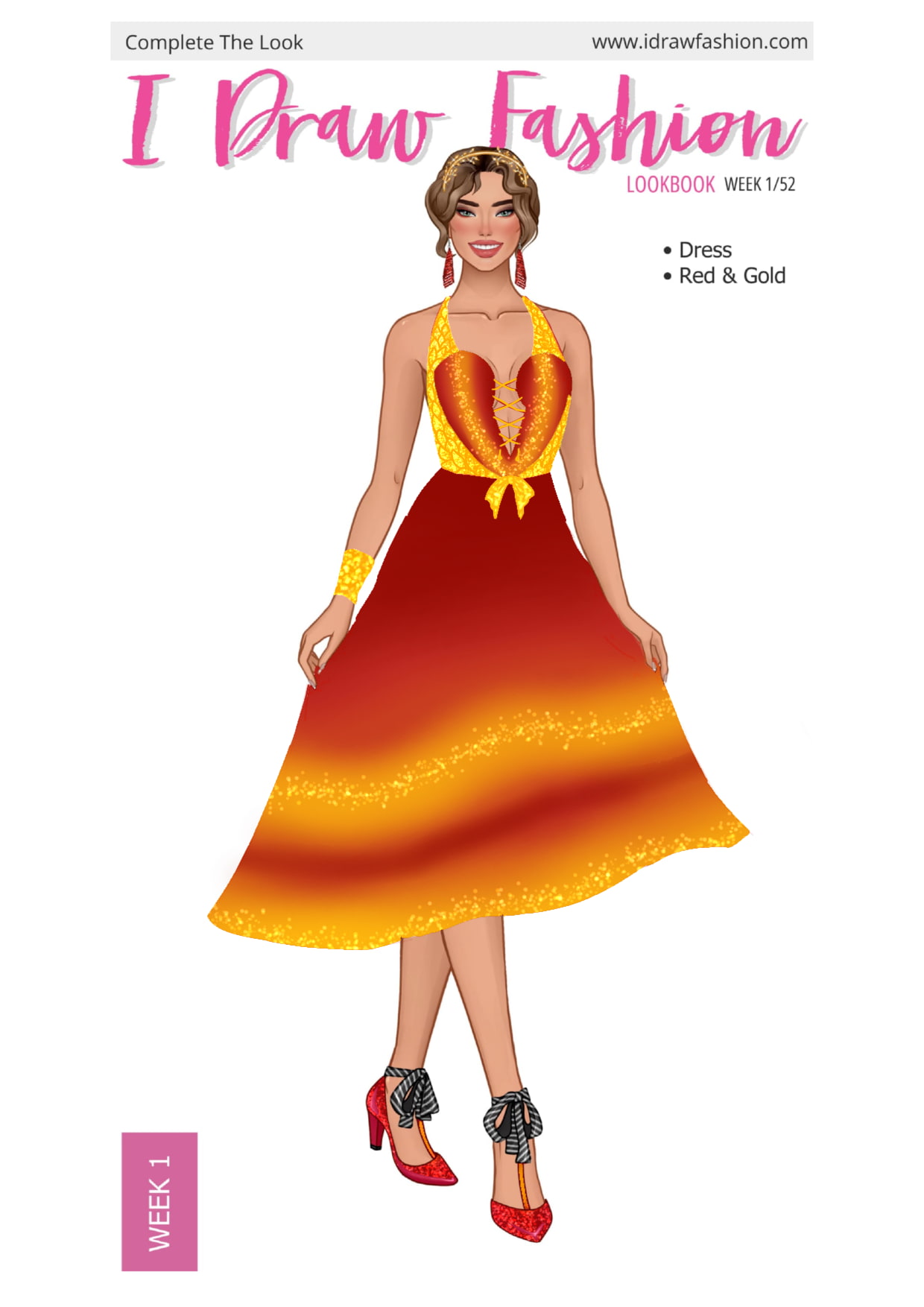 Deepali Kumari – Week 1/52 - Red and Gold
