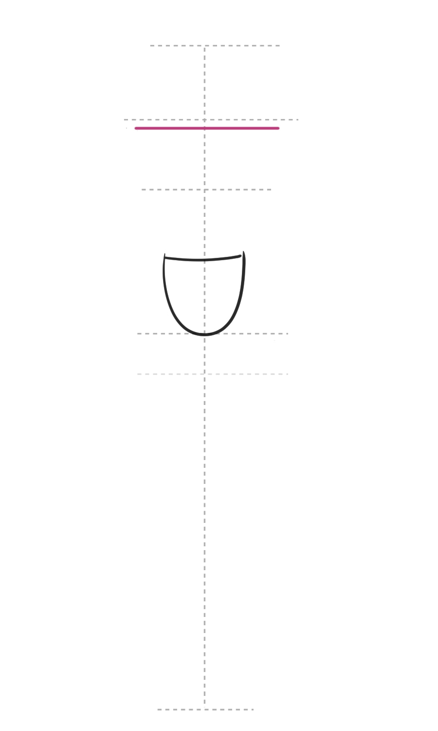 How To Draw the Fashion Figure step 5 &ndash; croqui, fashion figure, proportions &ndash; How to Draw a Fashion Figure for Beginners
