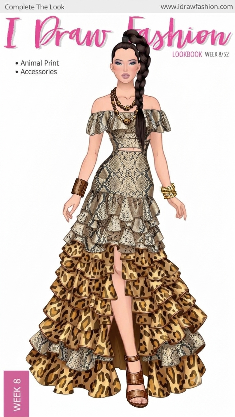 IMG 0982 &ndash; animal print, challenge, contest, lookbook &ndash; Week 8 /52 - Animal Print