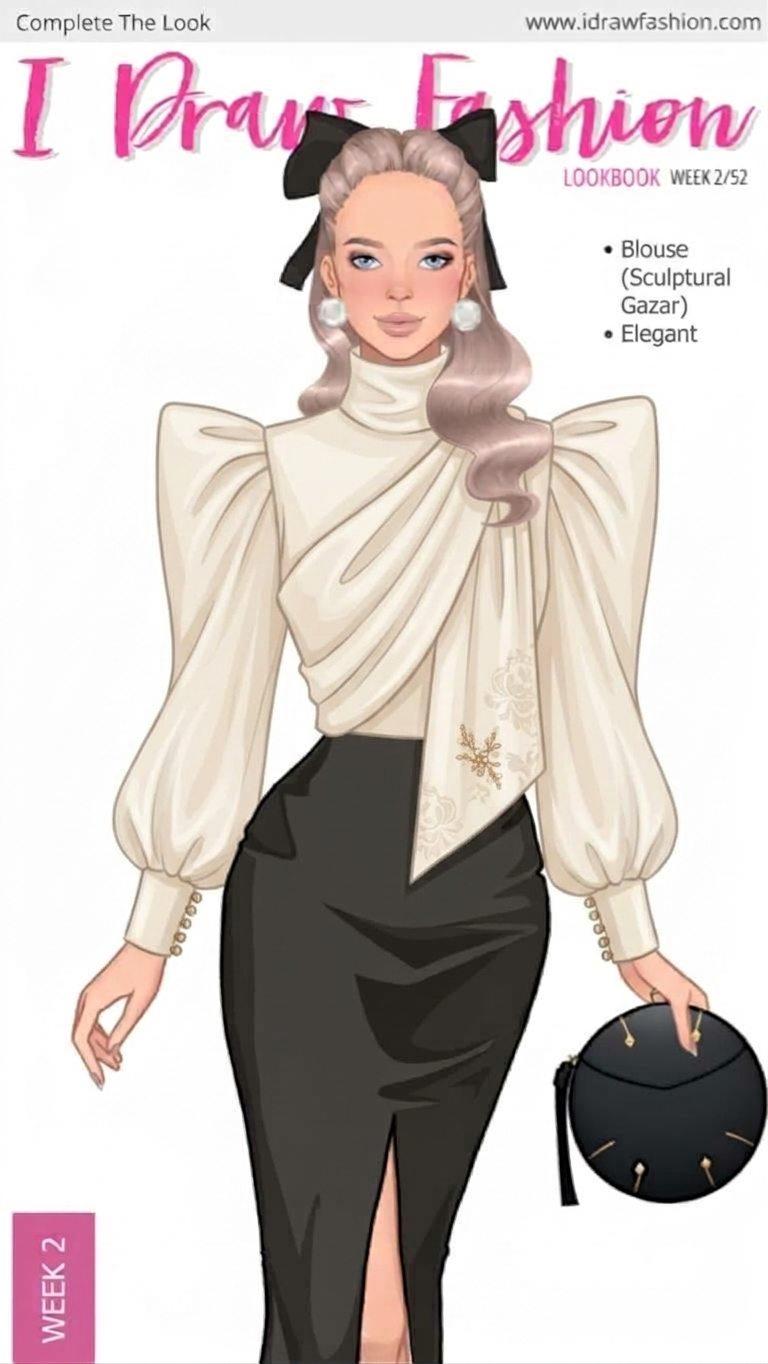 IMG 0989 &ndash; Week 2/52 - Elegant Blouse